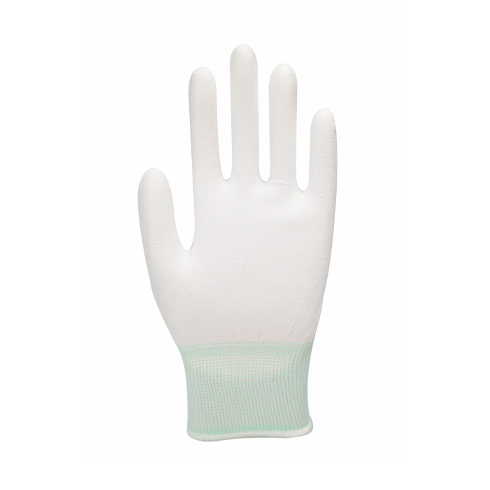 ถุงมือ PU Poly Grip Palm coated