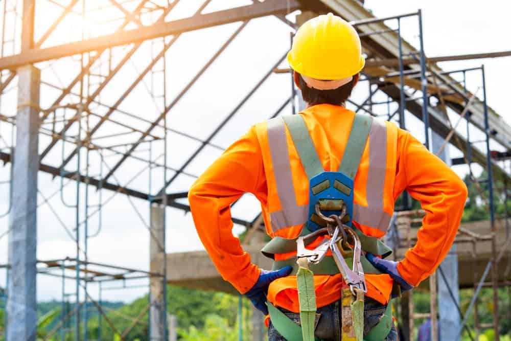 ชุดสายรัดนิรภัยกันตก Safety Harness สำหรับงานบนที่สูง
