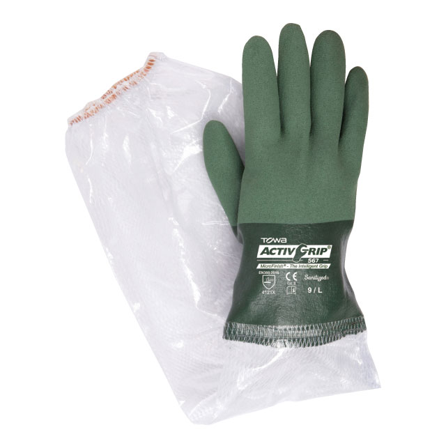 ถุงมือ Nitrile TOWA รุ่น ActivGrip™ 567
